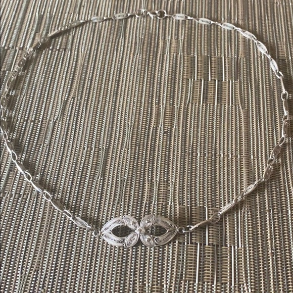Jewelry - Sterling Silver handmade vintage necklace Jewelry - Sterling Silver handmade vintage necklace